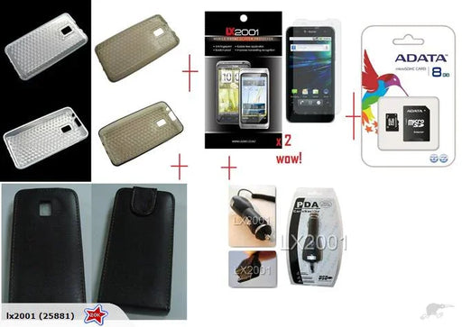 LG Optimus 2X P990 combo - LX2001 - Homewares, Outdoor, Phone Accessories, Cases, Speakers, Headphones + More -