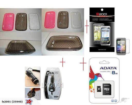 HTC Wildfire S Case SP 8GB Micro SD Card Charger - LX2001 - Homewares, Outdoor, Phone Accessories, Cases, Speakers, Headphones + More -