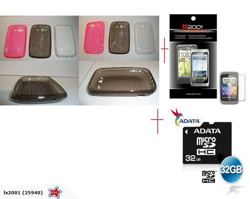 HTC Wildfire S Gel Case SP 32GB Micro SD Card - LX2001 - Homewares, Outdoor, Phone Accessories, Cases, Speakers, Headphones + More -