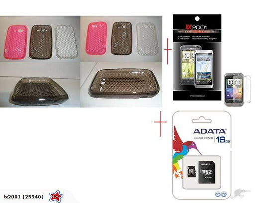 HTC Wildfire S Gel Case SP 16GB Micro SD Card - LX2001 - Homewares, Outdoor, Phone Accessories, Cases, Speakers, Headphones + More -