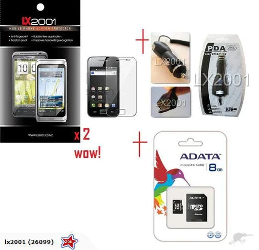 Samsung Galaxy Ace SP + Car Charger + 8GB Micro SD - LX2001 - Homewares, Outdoor, Phone Accessories, Cases, Speakers, Headphones + More -