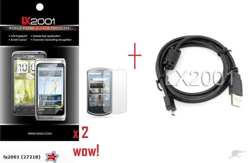 Huawei Ideos X5 U8800 PC Cable + 2 x SP - LX2001 - Homewares, Outdoor, Phone Accessories, Cases, Speakers, Headphones + More -