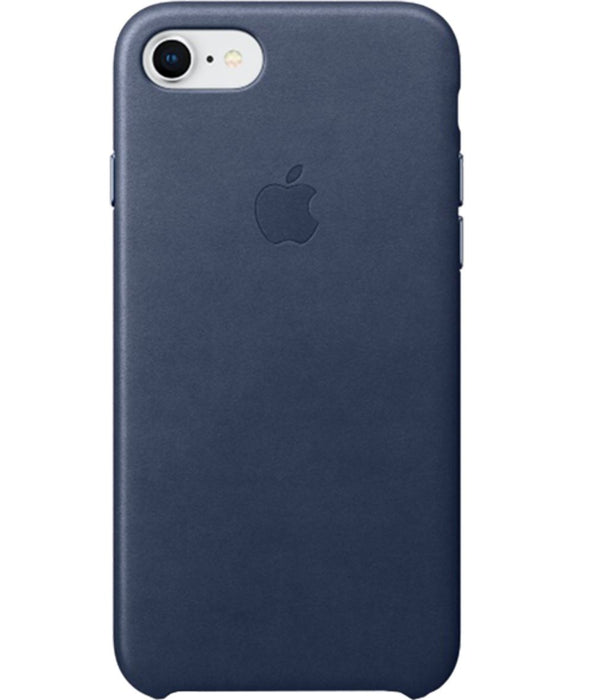 Apple iPhone X / XS Leather Case - Midnight Blue