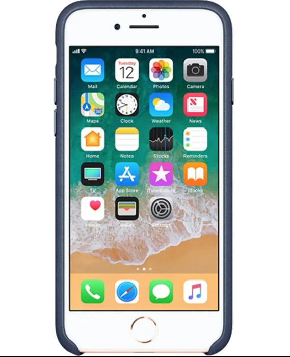 Apple iPhone X / XS Leather Case - Midnight Blue - LX2001 - Homewares, Outdoor, Phone Accessories, Cases, Speakers, Headphones + More -