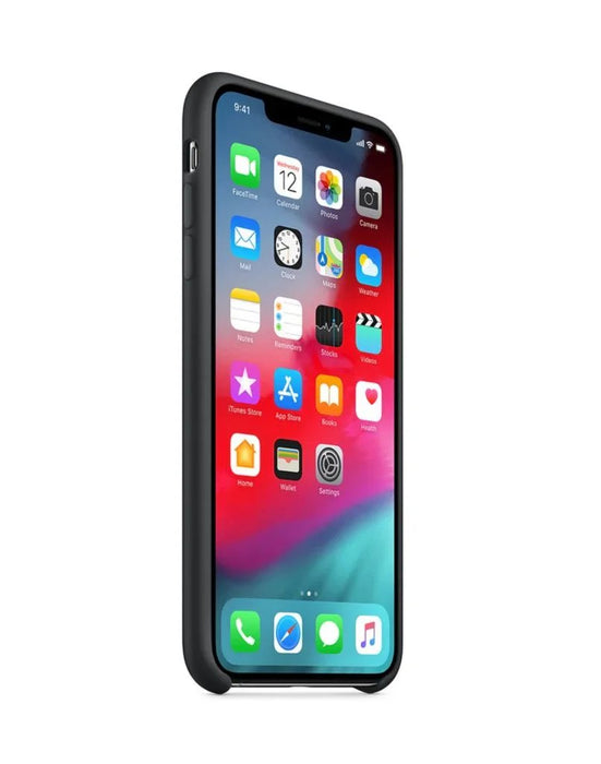 Apple iPhone XS Max Silicone Case - Black - LX2001 - Homewares, Outdoor, Phone Accessories, Cases, Speakers, Headphones + More -