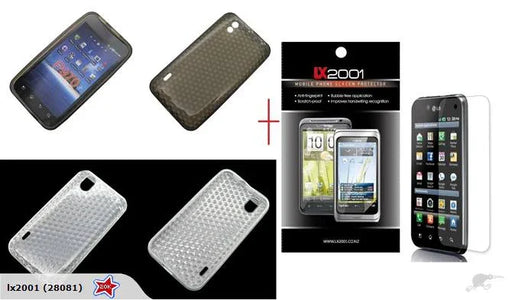 LG Optimus P970 Case + Screen Protector - LX2001 - Homewares, Outdoor, Phone Accessories, Cases, Speakers, Headphones + More -