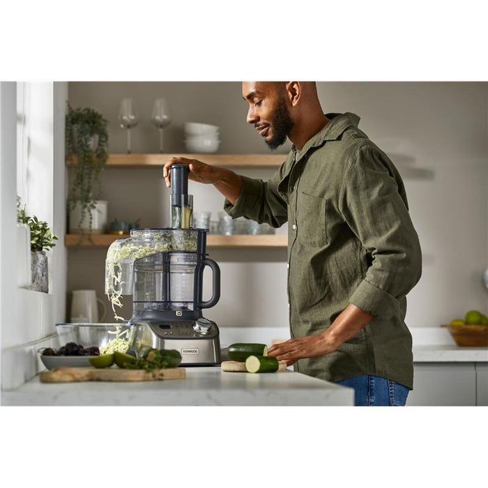 Kenwood MultiPro Express Weigh+ 3L Food Processor Silver with Integrated Weight
