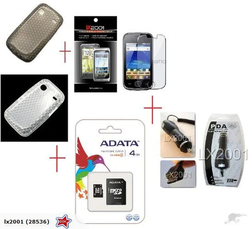Samsung Galaxy S5660 Gio Case Charger 4GB Card - LX2001 - Homewares, Outdoor, Phone Accessories, Cases, Speakers, Headphones + More -
