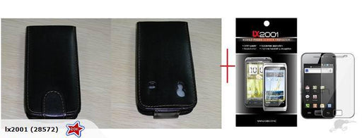 Samsung Galaxy Ace Leather Case + Screen Guard - LX2001 - Homewares, Outdoor, Phone Accessories, Cases, Speakers, Headphones + More -