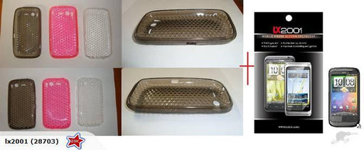 HTC Desire S Case + Screen Protector - LX2001 - Homewares, Outdoor, Phone Accessories, Cases, Speakers, Headphones + More -