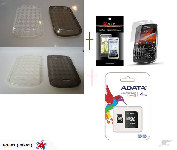 Blackberry 9900 Case 4GB Card