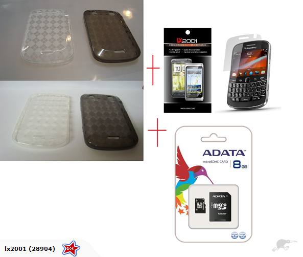 Blackberry 9900 Case 8GB Card