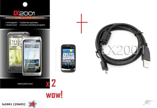 Huawei Ideos X3 U8510 PC Cable + 2 x SP - LX2001 - Homewares, Outdoor, Phone Accessories, Cases, Speakers, Headphones + More -