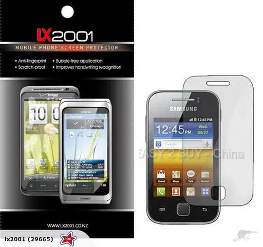 Samsung Galaxy Y s5360 Screen Protector - LX2001 - Homewares, Outdoor, Phone Accessories, Cases, Speakers, Headphones + More -