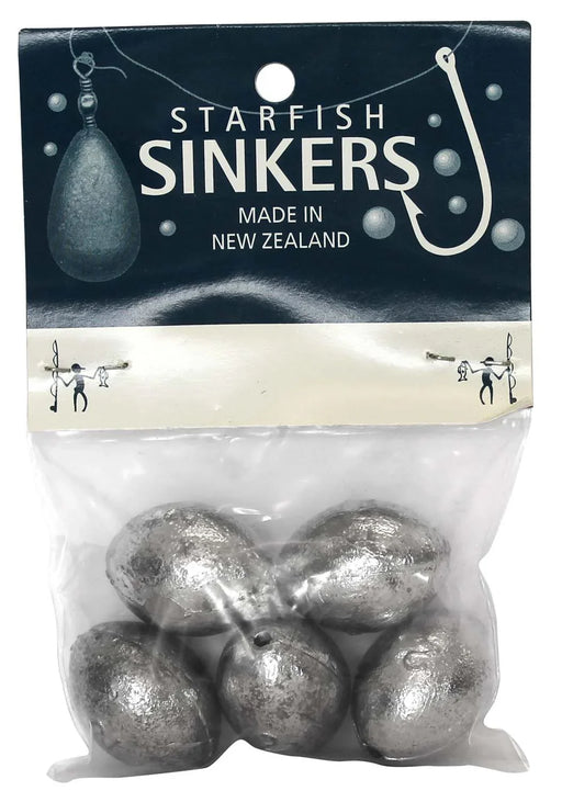 Starfish Egg Sinker Packet 2oz (5 per pack) - LX2001 - Homewares, Outdoor, Phone Accessories, Cases, Speakers, Headphones + More -