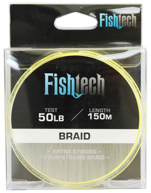 Fishtech Braid 50lb 150m - LX2001 - Homewares, Outdoor, Phone Accessories, Cases, Speakers, Headphones + More -