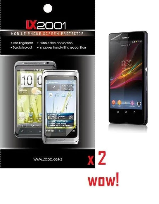 Sony Xperia Z Cases Car Charger Screen Protector - LX2001 - Homewares, Outdoor, Phone Accessories, Cases, Speakers, Headphones + More -