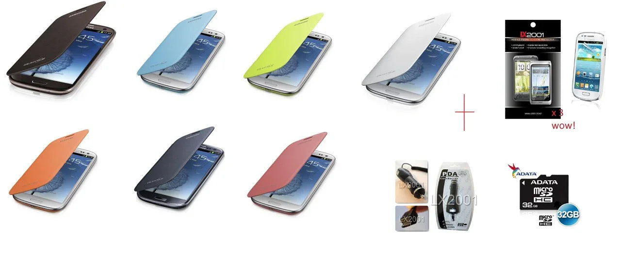 Samsung Galaxy S3 Mini Leather Case 32GB Charger - LX2001 - Homewares, Outdoor, Phone Accessories, Cases, Speakers, Headphones + More -