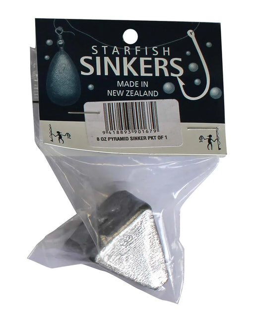 Starfish Pyramid Sinker Packet 8oz (1 per pack) - LX2001 - Homewares, Outdoor, Phone Accessories, Cases, Speakers, Headphones + More -