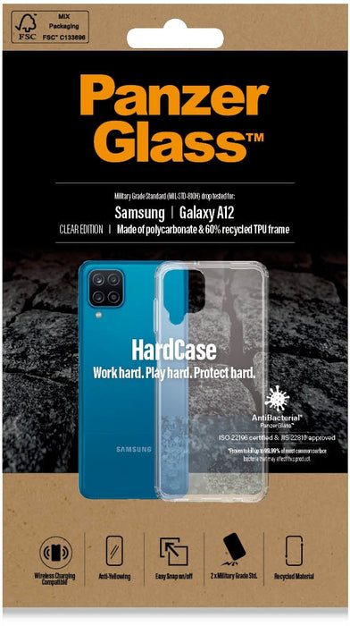 PanzerGlass Hard Case Samsung A12 Clear Case - LX2001 - Homewares, Outdoor, Phone Accessories, Cases, Speakers, Headphones + More -