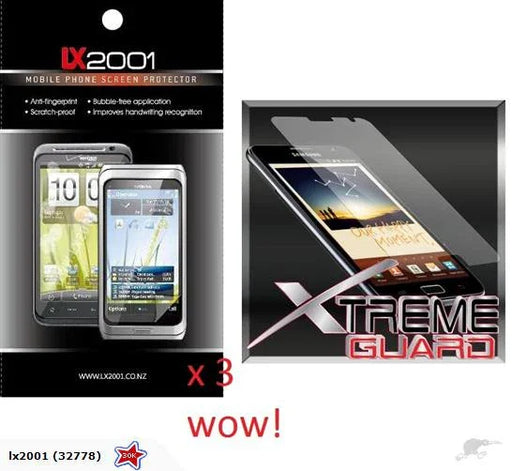3 x Samsung Galaxy Note i9220 Screen Guard - LX2001 - Homewares, Outdoor, Phone Accessories, Cases, Speakers, Headphones + More -