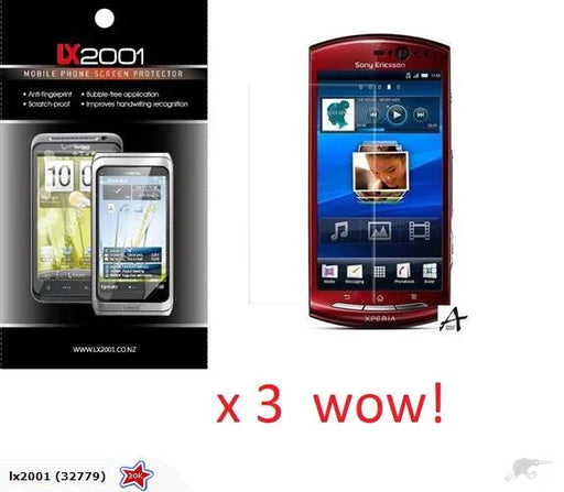 3 x SonyEricsson Xperia Neo Screen Protector Guard - LX2001 - Homewares, Outdoor, Phone Accessories, Cases, Speakers, Headphones + More -