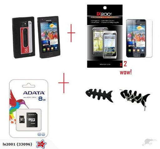 Samsung Galaxy S2 Tape Cassette Case 8GB - LX2001 - Homewares, Outdoor, Phone Accessories, Cases, Speakers, Headphones + More -