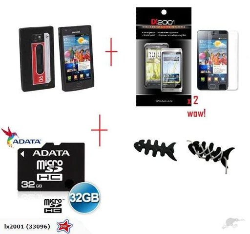 Samsung Galaxy S2 Tape Cassette Case 32GB - LX2001 - Homewares, Outdoor, Phone Accessories, Cases, Speakers, Headphones + More -