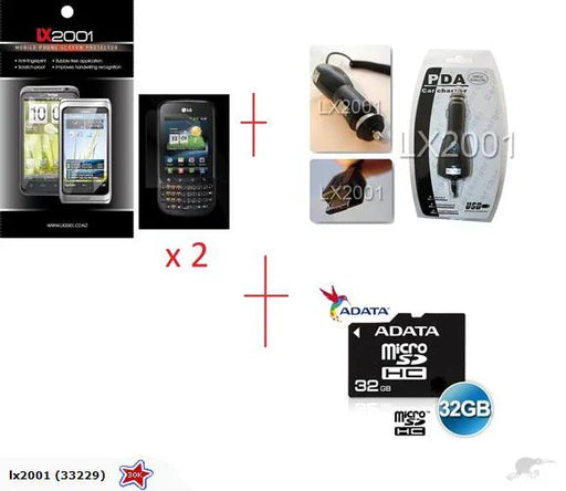 LG Optimus Pro C660 Screen Protector Charger 32GB - LX2001 - Homewares, Outdoor, Phone Accessories, Cases, Speakers, Headphones + More -
