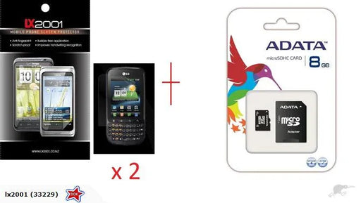 LG Optimus Pro C660 Screen Protector 8GB Card - LX2001 - Homewares, Outdoor, Phone Accessories, Cases, Speakers, Headphones + More -