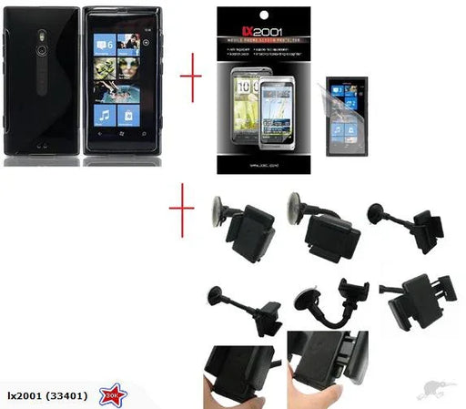 Nokia Lumia 800 Case SP Car Kit Holder - LX2001 - Homewares, Outdoor, Phone Accessories, Cases, Speakers, Headphones + More -