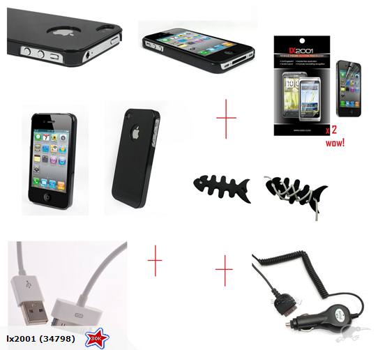 Iphone 4 4S Case USB Charger