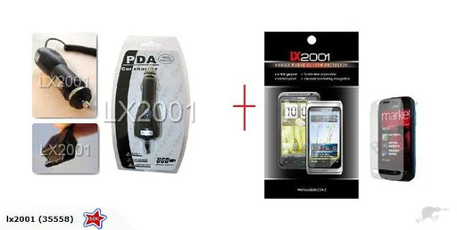 Nokia Lumia 710 Car Charger + Screen Protector - LX2001 - Homewares, Outdoor, Phone Accessories, Cases, Speakers, Headphones + More -