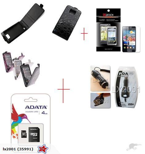 Samsung i9100 leather Case 4GB Car Charger - LX2001 - Homewares, Outdoor, Phone Accessories, Cases, Speakers, Headphones + More -