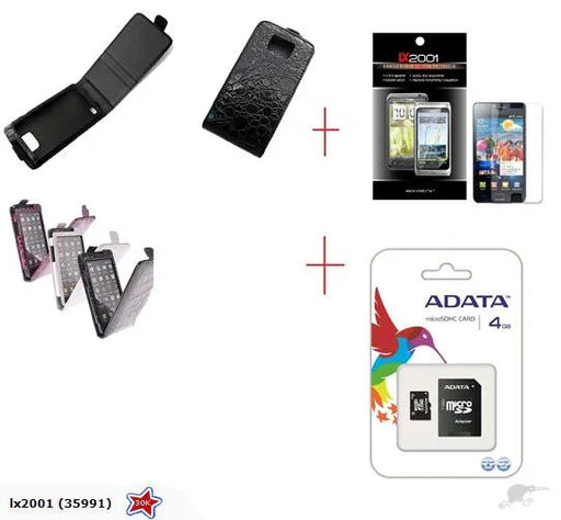 Samsung i9100 S2 Crocodile leather Case 4GB Card - LX2001 - Homewares, Outdoor, Phone Accessories, Cases, Speakers, Headphones + More -