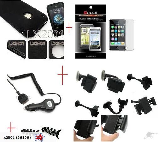 iPhone 3 3GS Car Combo - LX2001 - Homewares, Outdoor, Phone Accessories, Cases, Speakers, Headphones + More -