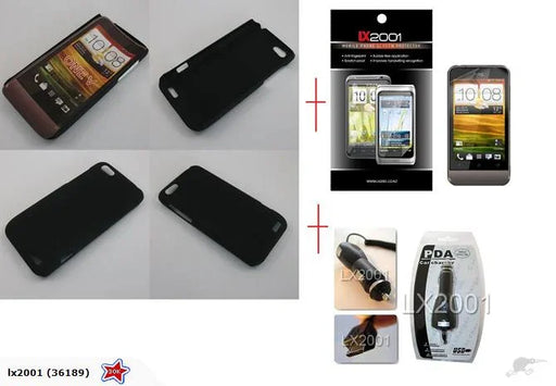 HTC ONE V Rubber Case Car Charger - LX2001 - Homewares, Outdoor, Phone Accessories, Cases, Speakers, Headphones + More -