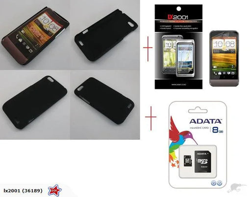 HTC ONE V Rubber Case 8GB Micro SD Card - LX2001 - Homewares, Outdoor, Phone Accessories, Cases, Speakers, Headphones + More -