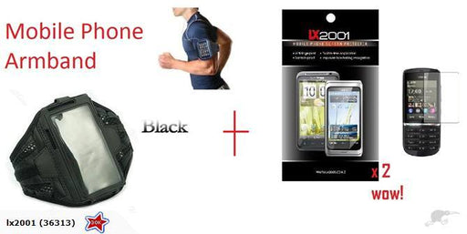 Nokia Lumia 300 Sports Armband Case - LX2001 - Homewares, Outdoor, Phone Accessories, Cases, Speakers, Headphones + More -