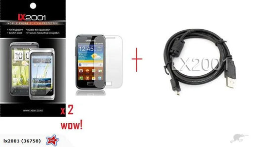 Samsung Galaxy Ace Plus S7500 SP + USB PC Cable - LX2001 - Homewares, Outdoor, Phone Accessories, Cases, Speakers, Headphones + More -