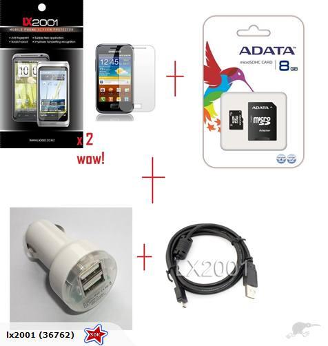 Samsung Galaxy Ace Plus SP 8GB MicroSD Charger - LX2001 - Homewares, Outdoor, Phone Accessories, Cases, Speakers, Headphones + More -