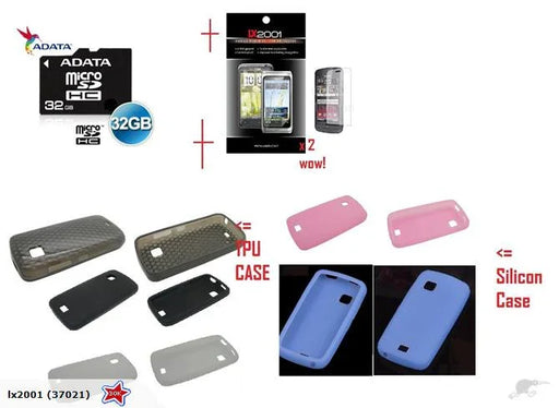 Nokia C5-03 Case + 32GB MICRO SD + SP - LX2001 - Homewares, Outdoor, Phone Accessories, Cases, Speakers, Headphones + More -