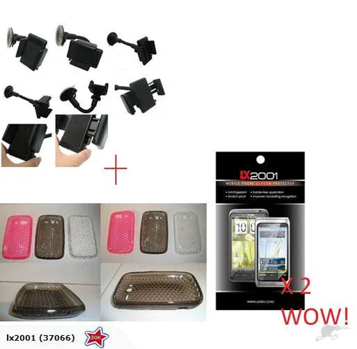 HTC Wildfire S Case Car Kit Holder - LX2001 - Homewares, Outdoor, Phone Accessories, Cases, Speakers, Headphones + More -