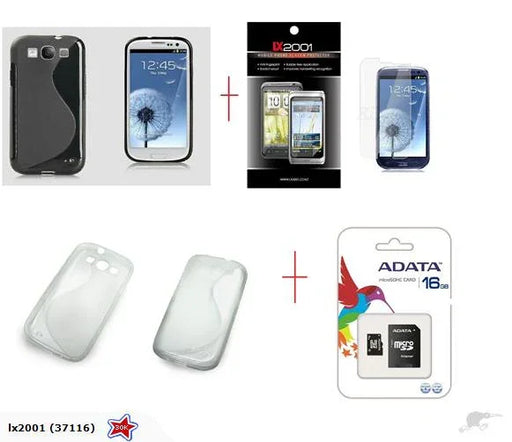 Samsung Galaxy S3 Case 16GB MicroSD Card - LX2001 - Homewares, Outdoor, Phone Accessories, Cases, Speakers, Headphones + More -