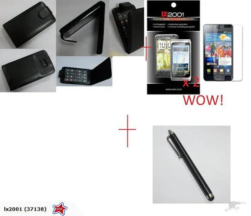 Samsung Galaxy S2 i9100 Leather Case SP Stylus Pen - LX2001 - Homewares, Outdoor, Phone Accessories, Cases, Speakers, Headphones + More -