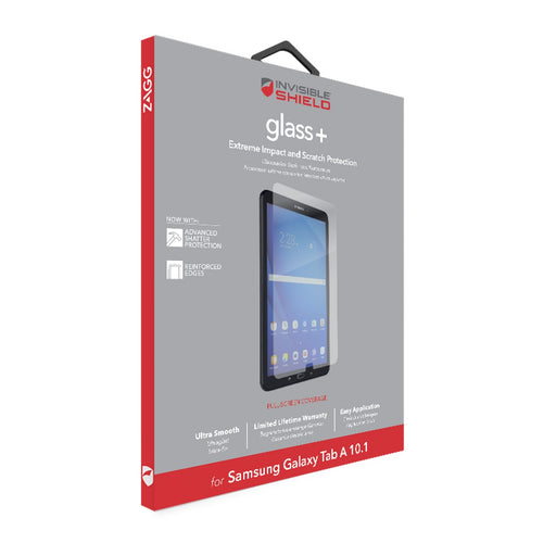 Zagg InvisibleShield Glass+ Glass Screen Protector Samsung Tab A 10.1" 2019 - LX2001 - Homewares, Outdoor, Phone Accessories, Cases, Speakers, Headphones + More -