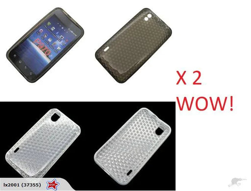 LG P970 Gel Case x 2 - LX2001 - Homewares, Outdoor, Phone Accessories, Cases, Speakers, Headphones + More -