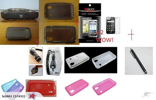 Samsung S5830 Case + SP + Stylus + Car Charger - LX2001 - Homewares, Outdoor, Phone Accessories, Cases, Speakers, Headphones + More -