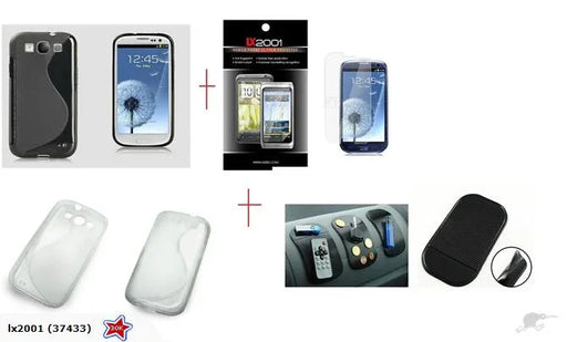 Samsung Galaxy S3 Case + Car Anti Slip Mat + SP - LX2001 - Homewares, Outdoor, Phone Accessories, Cases, Speakers, Headphones + More -