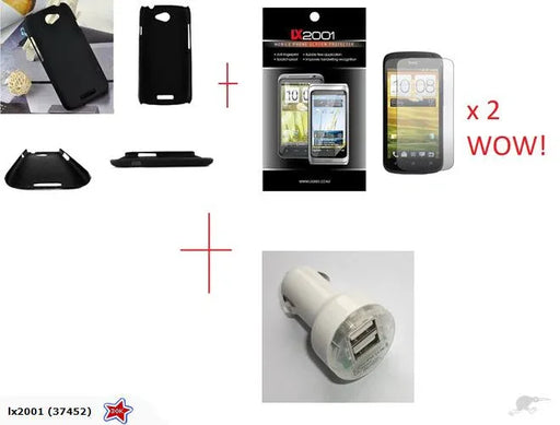 HTC ONE S Case + Dual Car Charger - LX2001 - Homewares, Outdoor, Phone Accessories, Cases, Speakers, Headphones + More -